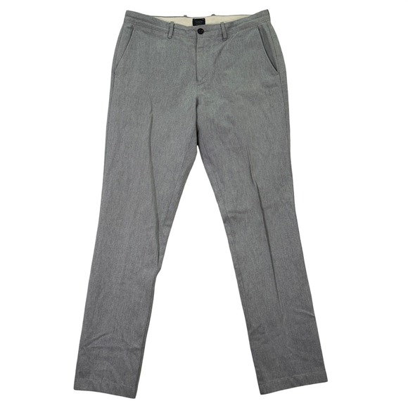 J.Crew Other - J.Crew Men 32x32 770 Straight Fit Pants Gray Cotton Chino Casual Trousers Preppy
